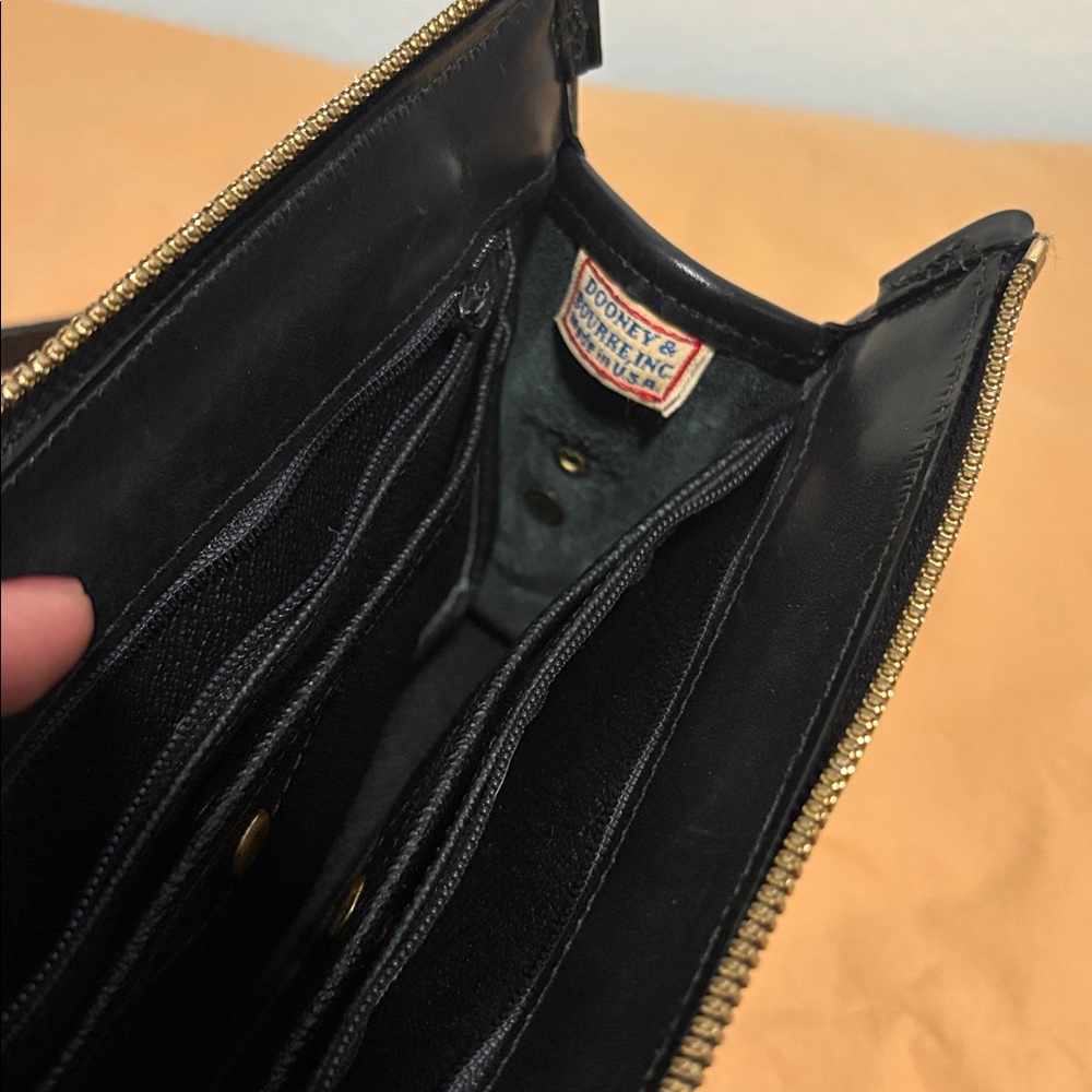 Dooney & Bourke Vintage All Weather Leather Black Crossbody Bag - Picture 9 of 12